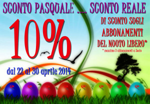 promo abbonamenti nuoto pasqua