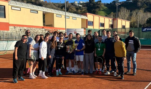 Torneo di Natale e auguri del settore Tennis